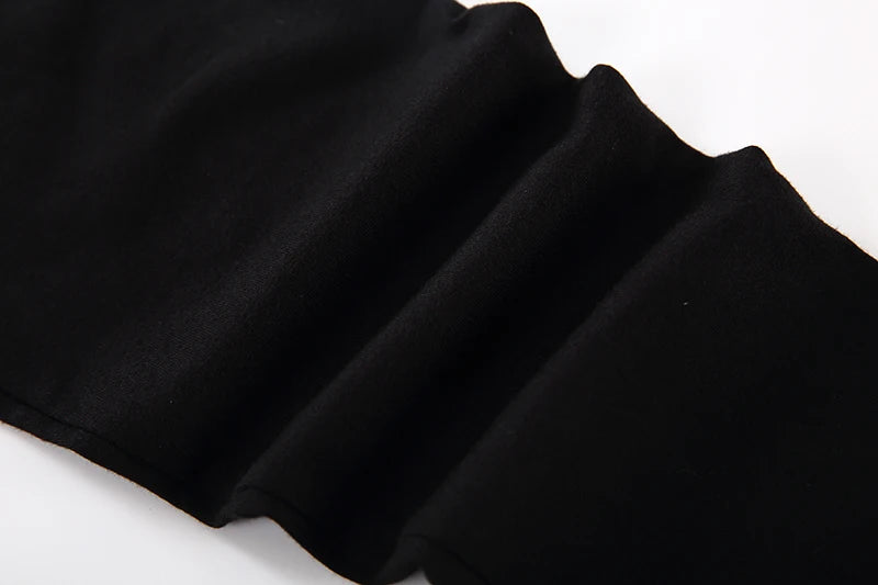 Children Clothes 2pcs Set Long Top and Pants Children Casual Set with Front Opening Cotton Kids Clothes Black Patches Sleeves