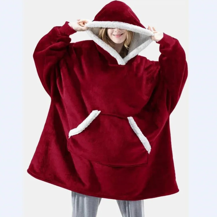 Women Winter Robe New Hooded Casual Female Bathrobe Flannel Women Home Clothing Warm Thicken Velvet Sleepwear Dressing Gowns