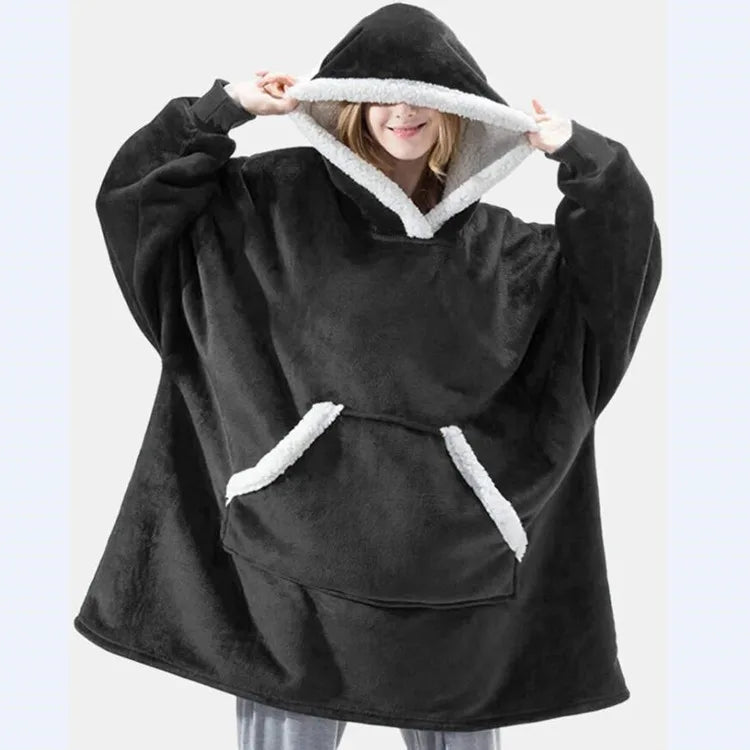 Women Winter Robe New Hooded Casual Female Bathrobe Flannel Women Home Clothing Warm Thicken Velvet Sleepwear Dressing Gowns
