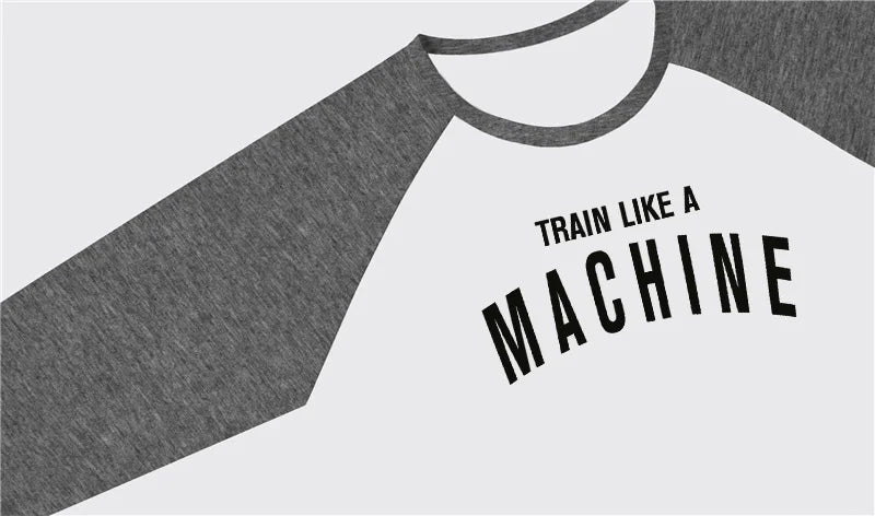 Mens Casual Brand Comfortable Sporting Clothing Print T-Shirt  Autumn Pullover O-Neck Fashion TShirts Slim Fit 3/4 Sleeve TShirt