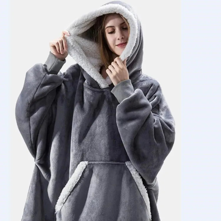 Women Winter Robe New Hooded Casual Female Bathrobe Flannel Women Home Clothing Warm Thicken Velvet Sleepwear Dressing Gowns