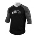 Mens Casual Brand Comfortable Sporting Clothing Print T-Shirt  Autumn Pullover O-Neck Fashion TShirts Slim Fit 3/4 Sleeve TShirt