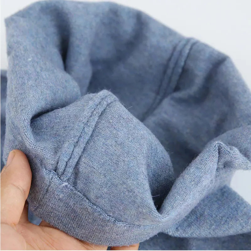 Children Cashmere Pants Winter Warm Wool Pants for Kids Boys Girls Thermal Pants Teenager Long Johns Baby Wool Knitted Trousers