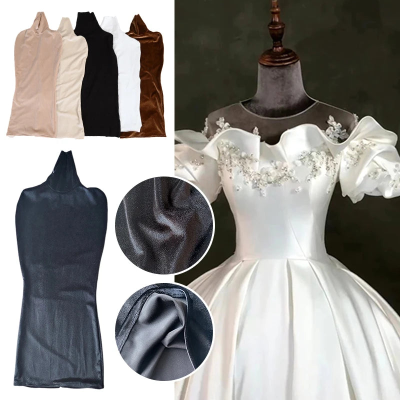 Bridal Shops Female Mannequin Body Replacement Cloth Cover Wedding Dress Formal Dress Model Display Shirt Mannequin Accessory