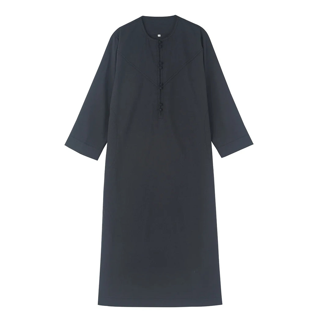 Children Robe Long Sleeve Teenager Muslim Clothing Boys Kaftan Islamic Middle East Arab Jubba Thobe Eid Djellaba Ramadan Abayas