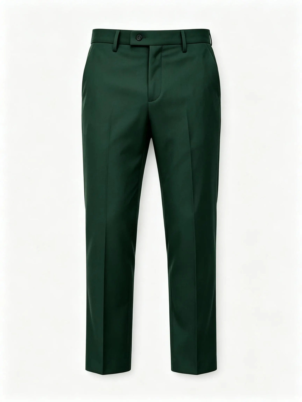 Mens Suit Pant British Style Business Formal Wear Clothing Simple Slim Fit Casual Office Trousers Straight Pantalones Hombre