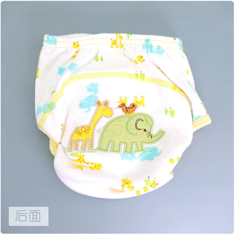 Unisex Cotton Cloth Diapers for Babies Reusable Washable Training Panties Nappies  Infants Children-Mother Kids Bare