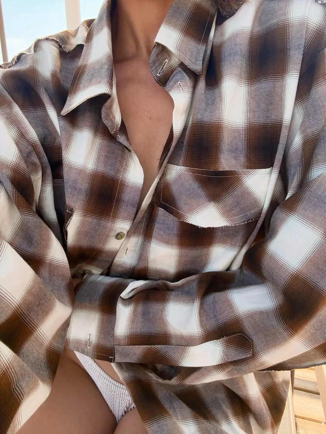 Women Blouses Shirt Vintage Plaid Turn Down Collar Full Sleeve Tops Casual Loose Y2k Streetwear Elegant Shirts Autumn Winter