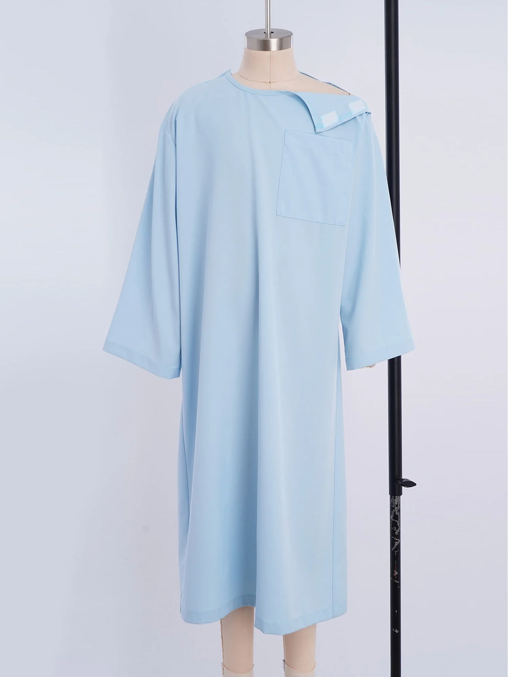 Children Pediatric Hospital Gown Long Sleeve Full Open Tear Away Adaptive Dress Special Needs Boys Girls Medical Patient Nursing