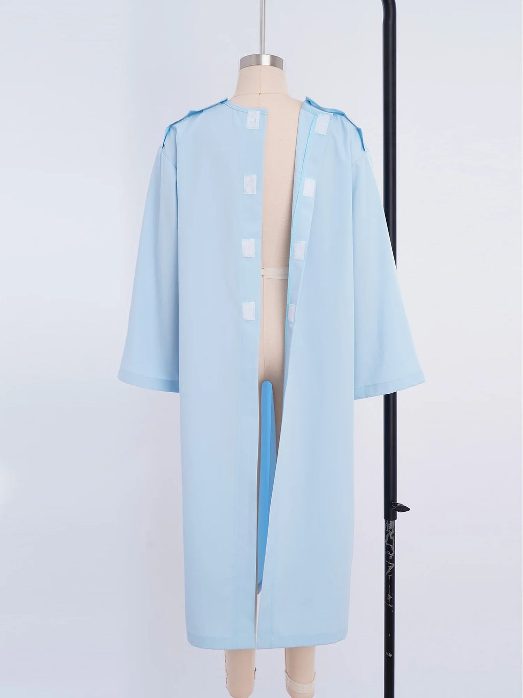 Children Pediatric Hospital Gown Long Sleeve Full Open Tear Away Adaptive Dress Special Needs Boys Girls Medical Patient Nursing