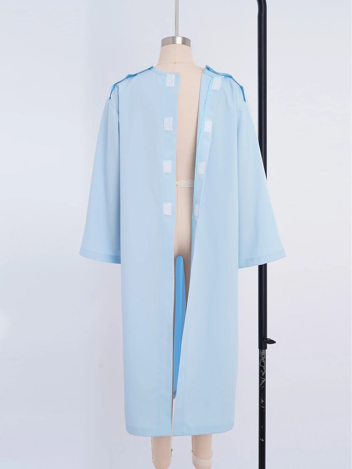 Children Pediatric Hospital Gown Long Sleeve Full Open Tear Away Adaptive Dress Special Needs Boys Girls Medical Patient Nursing