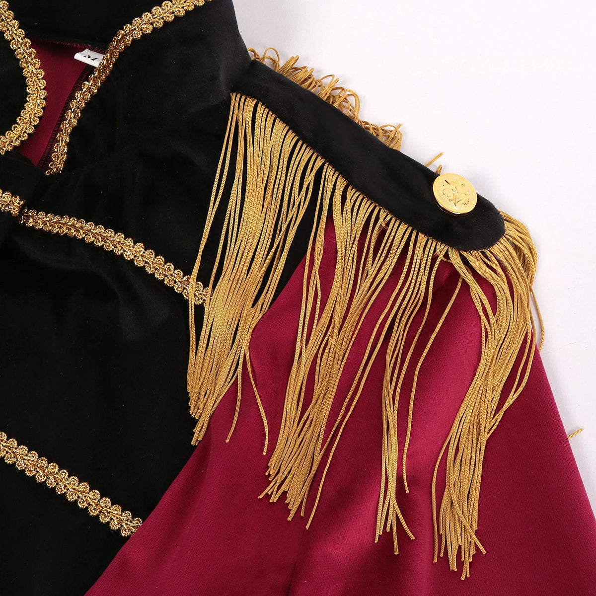 European and American Medieval Clothing for Men, Retro Stand Up Collar Circus Stage Performance Costumes for Men