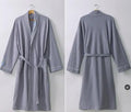 Pure Cotton Dressing Gown Women's Pajamas New Long Sleeve Autumn Winter Couple Robe Knit Sleepwear Woman Bathrobe Shower Robe