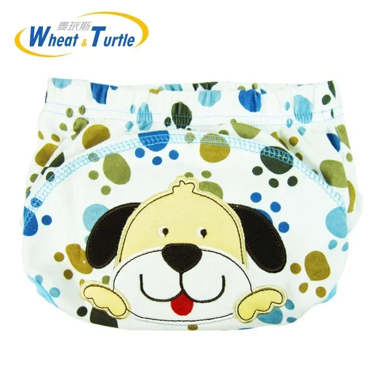 Mother Kids Baby Bare Cloth Diapers Unisex Reusable Washable Infants Children Cotton Training Panties Nappies