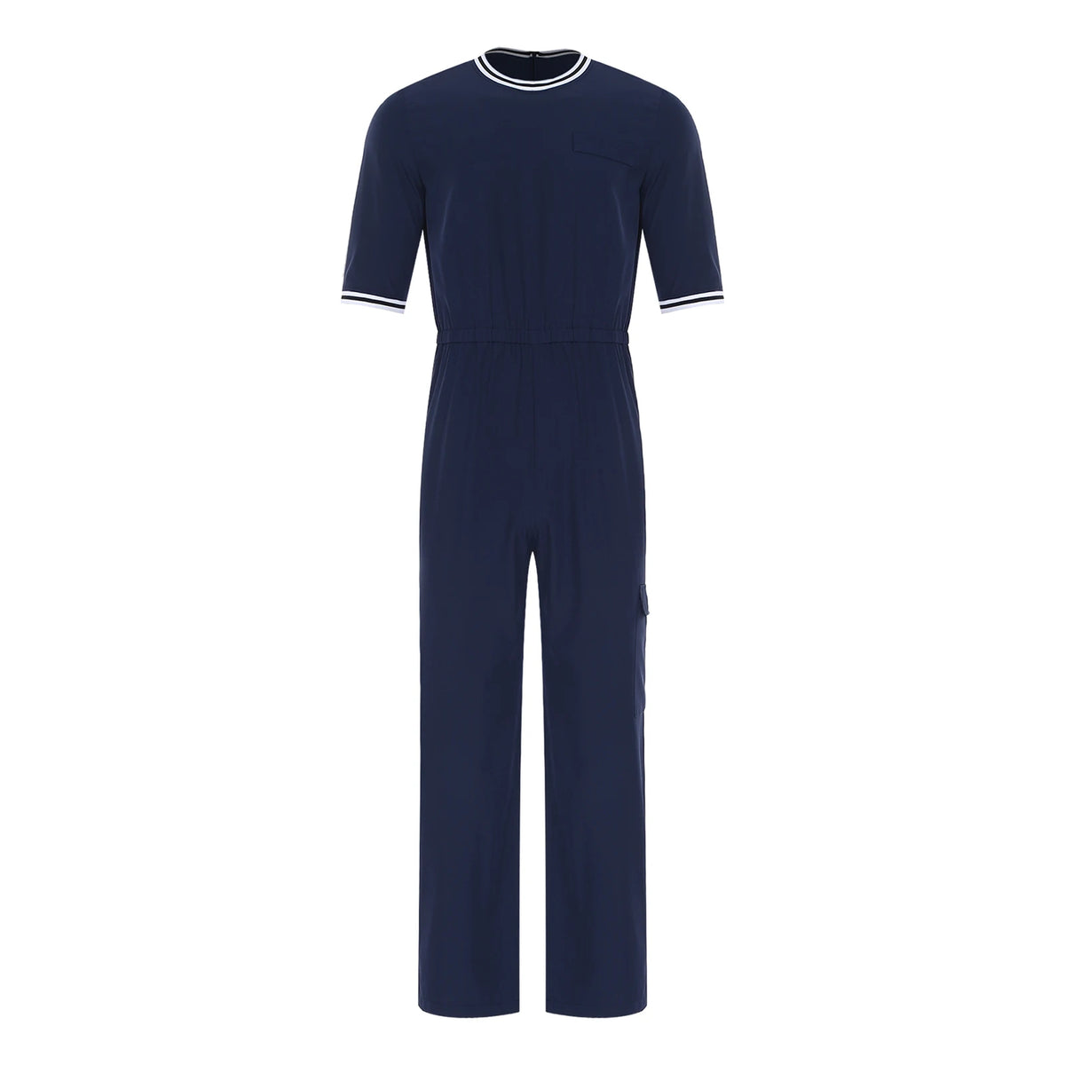 Adult Special Needs Adaptive Clothing Long Short Sleeve Zipper Anti-Strip Jumpsuit Sleepwear for Disabilities Alzheimer Patient