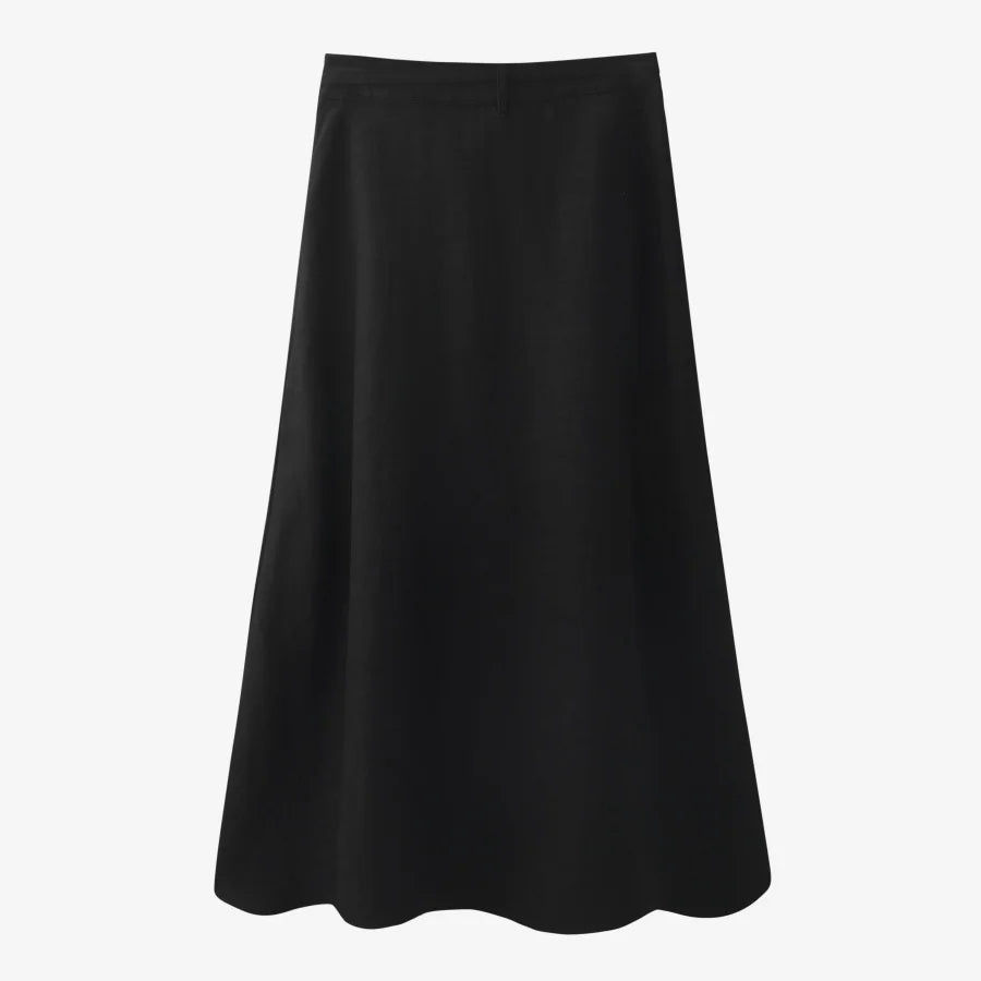 AS 2025 spring summer woman  linen one pieces  wrap skirts adjustable waist 2cm skirt high quality linen lady wear