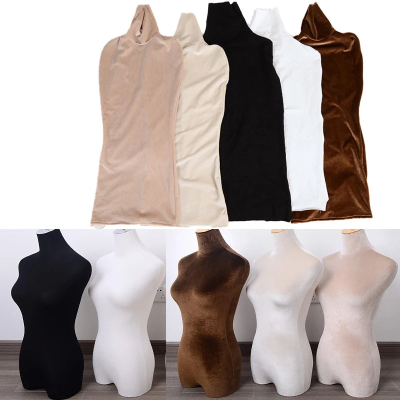 Bridal Shops Female Mannequin Body Replacement Cloth Cover Wedding Dress Formal Dress Model Display Shirt Mannequin Accessory