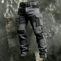 2026 Mens Clothing Spring Autumn Cargo Pants Man Cotton Casual Loose Trouser Belt Mid Waist Joggers Male Straight Baggy Pants