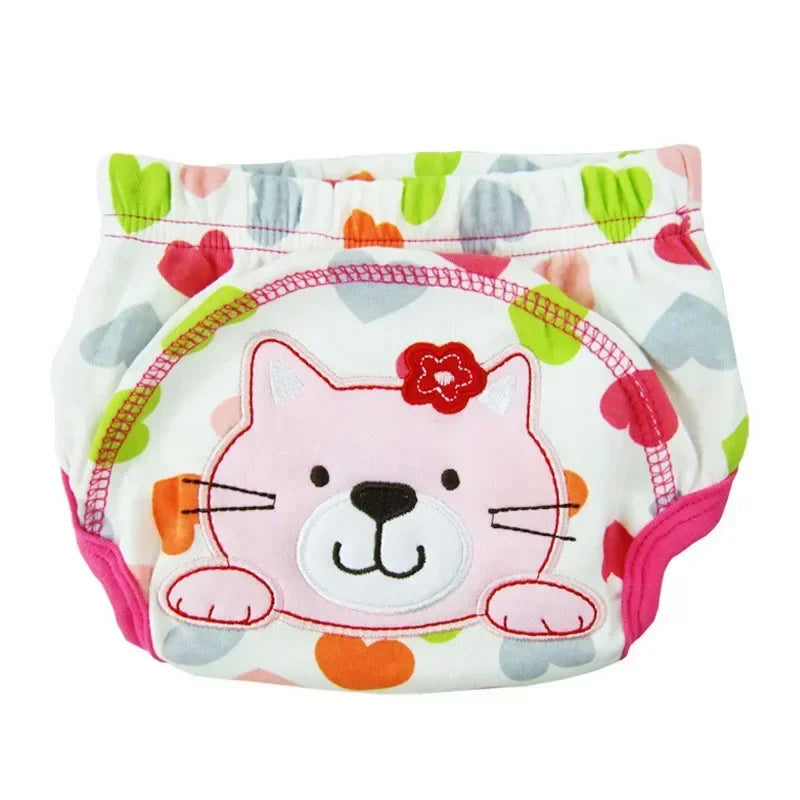 Mother Kids Baby Bare Cloth Diapers Unisex Reusable Washable Infants Children Cotton Training Panties Nappies