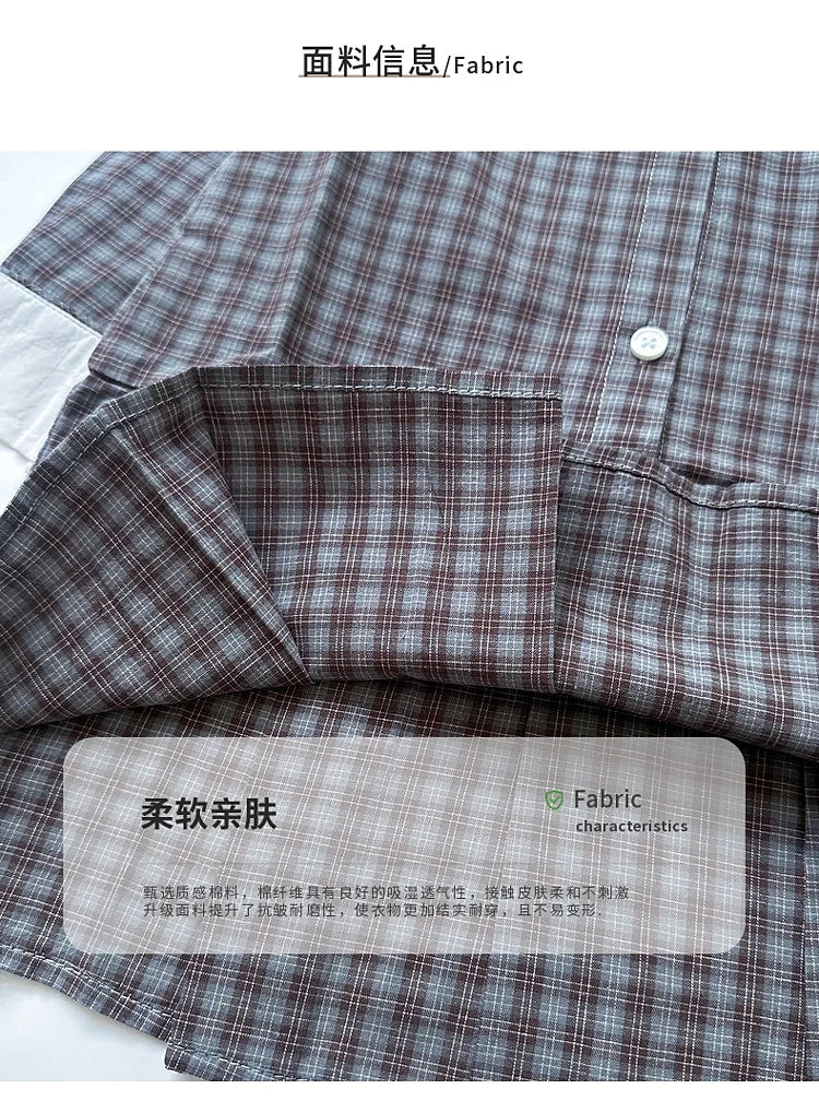 New Children Clothing Dress Winter Clothing Children Plaid Long Skirt Comfortable and Casual Pure Cotton A-class Baby Girl Dress