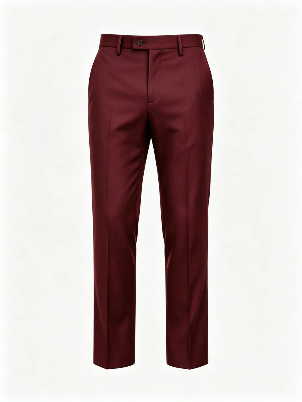 Mens Suit Pant British Style Business Formal Wear Clothing Simple Slim Fit Casual Office Trousers Straight Pantalones Hombre