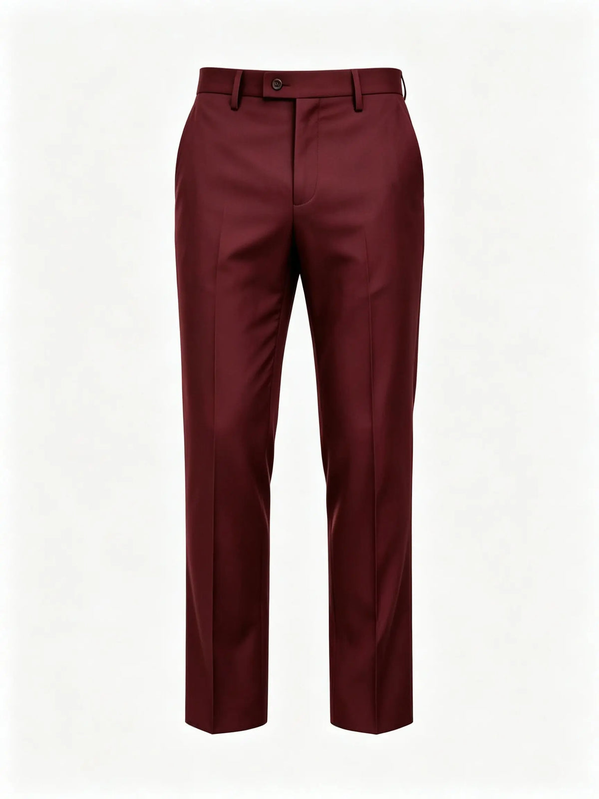 Mens Suit Pant British Style Business Formal Wear Clothing Simple Slim Fit Casual Office Trousers Straight Pantalones Hombre