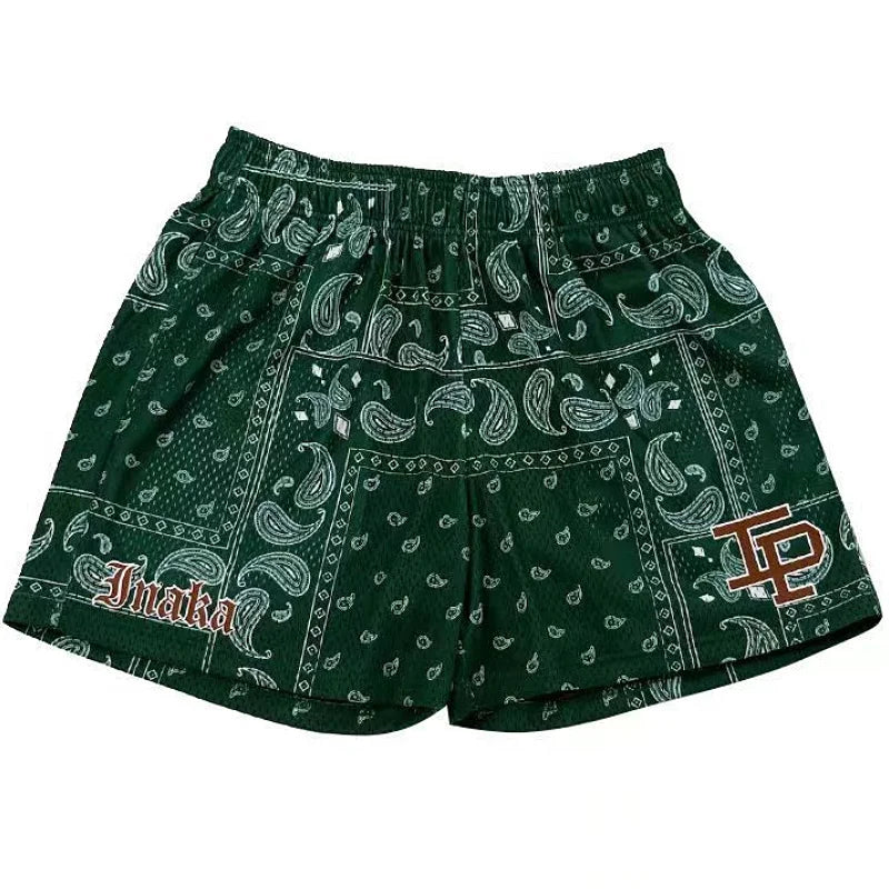 Mens Clothing IP Trend Casual Sports Shorts Gym Fitness Quick Dry Breathable Mesh Beach Basketball Jogger Short Pants Sweatpants