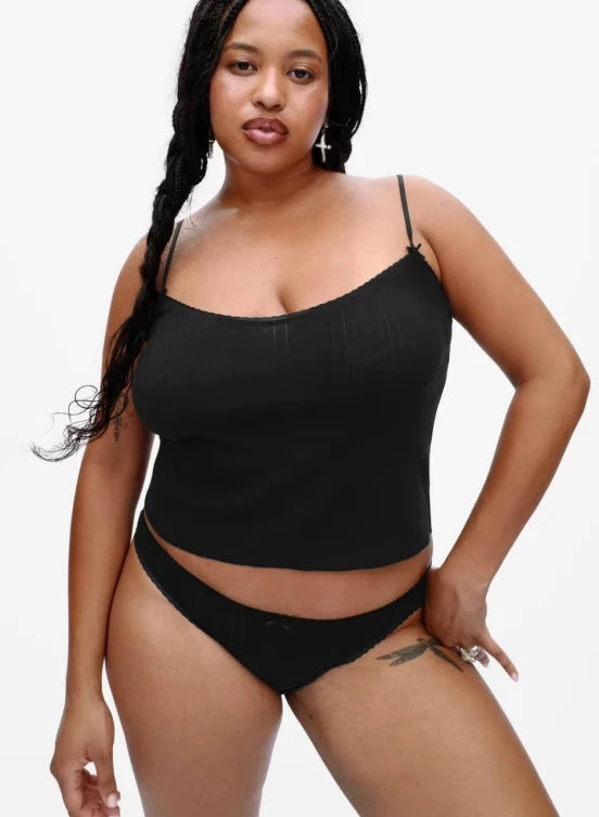 Cou Pure Cotton Backless Top in Long Version