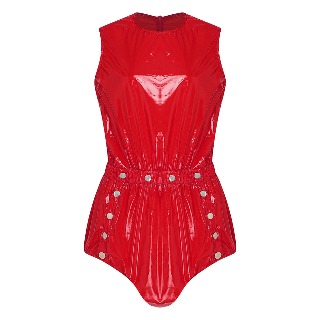 Women Waterproof Bodysuit Washable Leak-proof Diaper Cover Swimwear Clubwear Elderly Alzheimer Bedridden Adaptive Clothing Adult