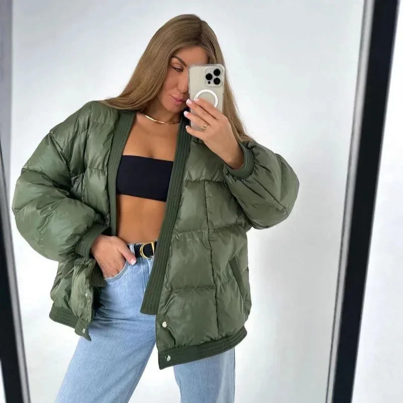 Women's Cotton Clothing Casual Double Breasted Fashionable and High-quality Autumn and Winter New Collection