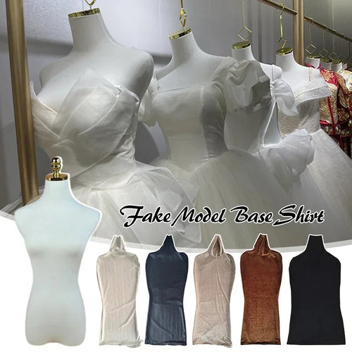 Bridal Shops Female Mannequin Body Replacement Cloth Cover Wedding Dress Formal Dress Model Display Shirt Mannequin Accessory