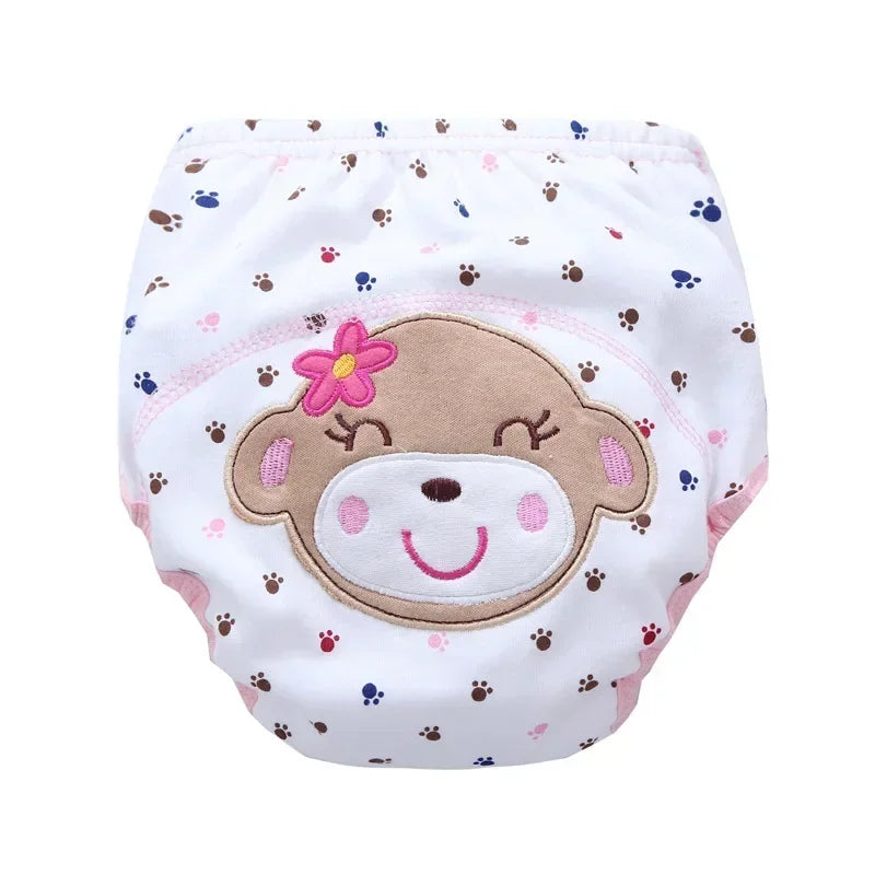 Mother Kids Baby Bare Cloth Diapers Unisex Reusable Washable Infants Children Cotton Training Panties Nappies