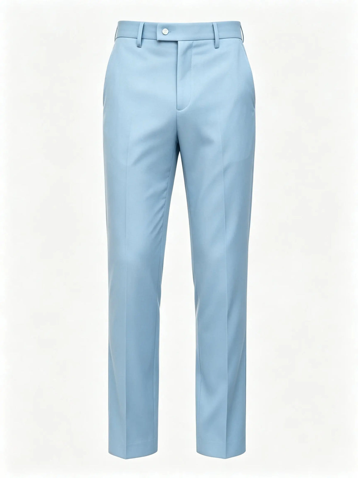 Mens Suit Pant British Style Business Formal Wear Clothing Simple Slim Fit Casual Office Trousers Straight Pantalones Hombre