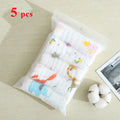 Muslin 6 Layers Cotton Soft Baby Towels Baby Face Towel Handkerchief Bathing Feeding Face Washcloth Wipe Burp Cloth Hand Towel