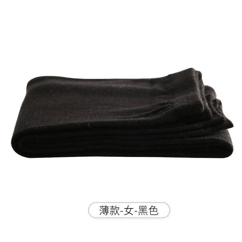Children Cashmere Pants Winter Warm Wool Pants for Kids Boys Girls Thermal Pants Teenager Long Johns Baby Wool Knitted Trousers