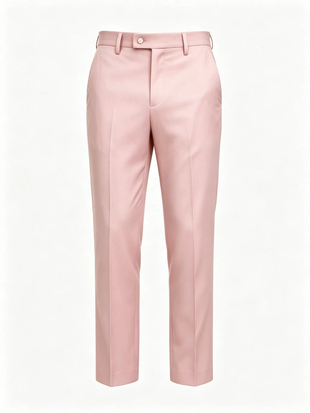 Mens Suit Pant British Style Business Formal Wear Clothing Simple Slim Fit Casual Office Trousers Straight Pantalones Hombre