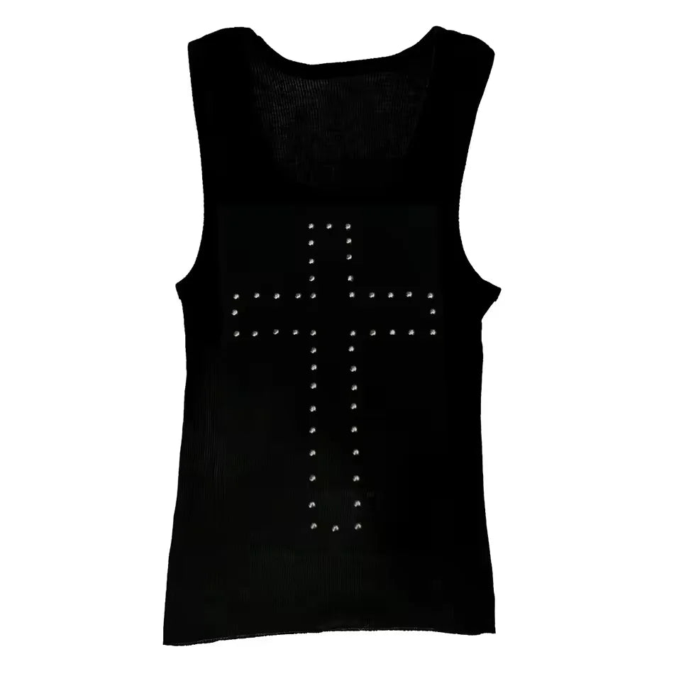 Woman Clothes Vintage Women's 2000s Y2k Tops Corset Emo Summer Aesthetic Women's Blouses Harajuku With RhinestoneCrop Top