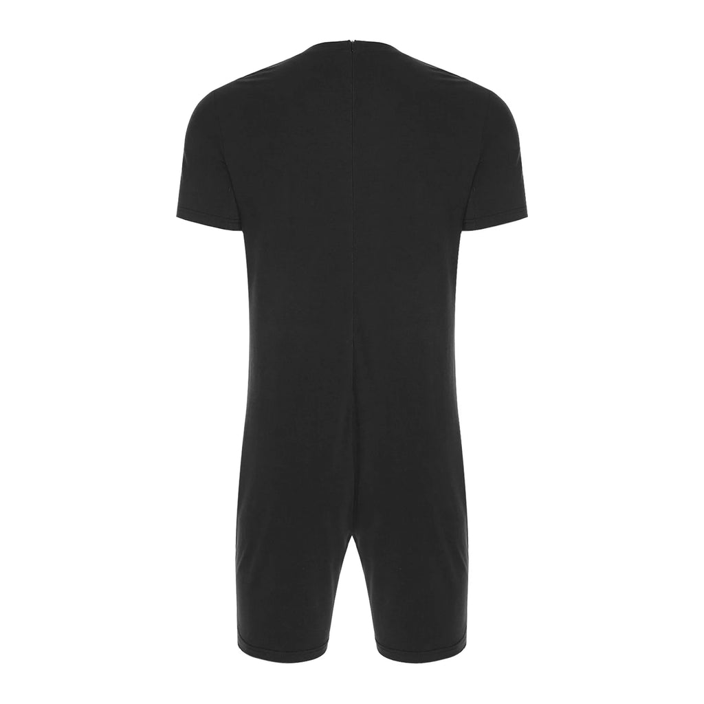 Men Women Elderly Alzheimer Autism Special Needs Adaptive Clothing Anti-Strip Back Zipper Bodysuit Homewear Sleepwear Daily Wear