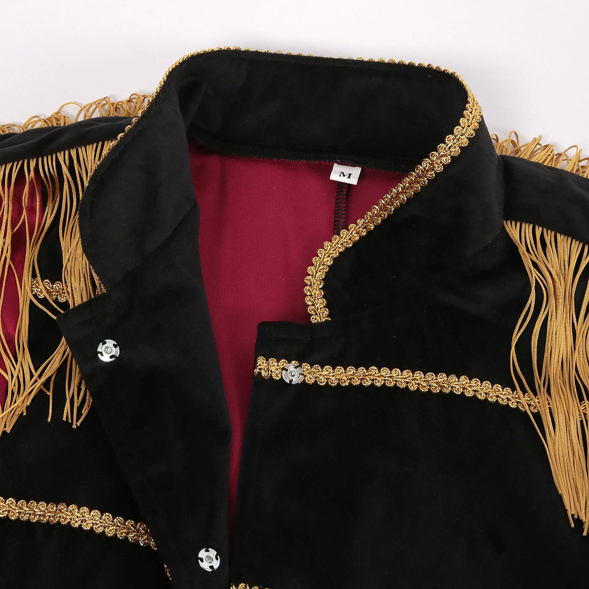 European and American Medieval Clothing for Men, Retro Stand Up Collar Circus Stage Performance Costumes for Men