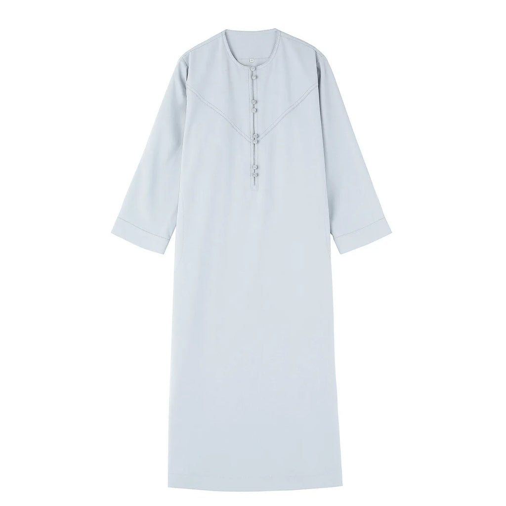 Children Robe Long Sleeve Teenager Muslim Clothing Boys Kaftan Islamic Middle East Arab Jubba Thobe Eid Djellaba Ramadan Abayas