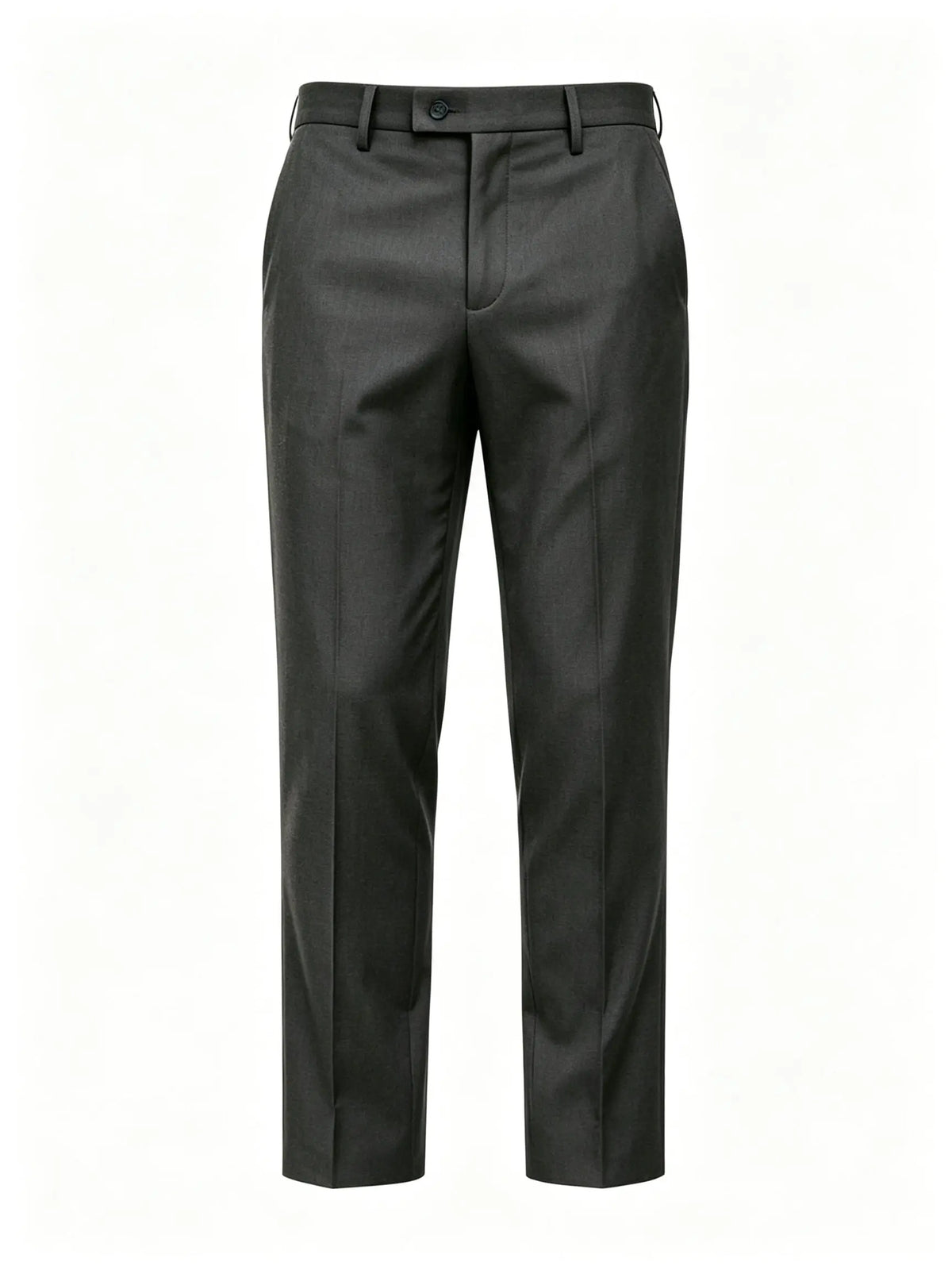 Mens Suit Pant British Style Business Formal Wear Clothing Simple Slim Fit Casual Office Trousers Straight Pantalones Hombre