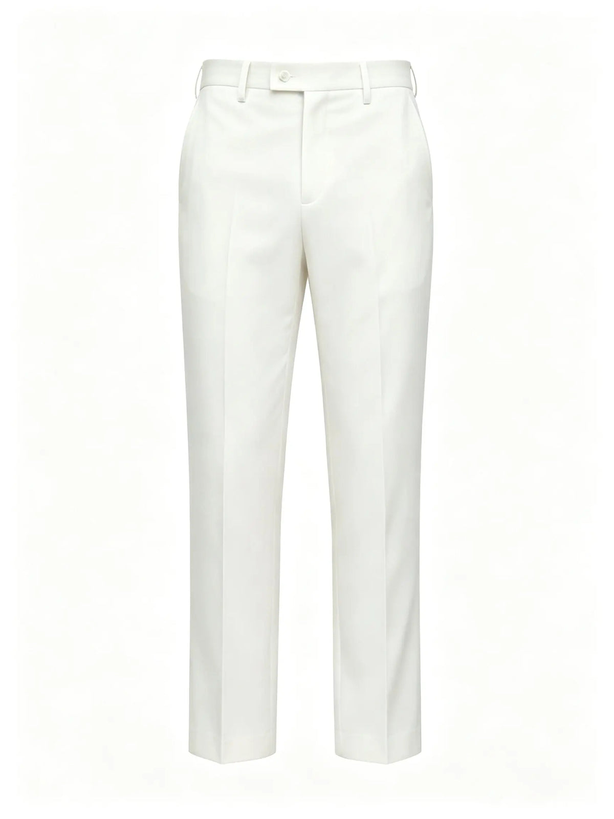 Mens Suit Pant British Style Business Formal Wear Clothing Simple Slim Fit Casual Office Trousers Straight Pantalones Hombre