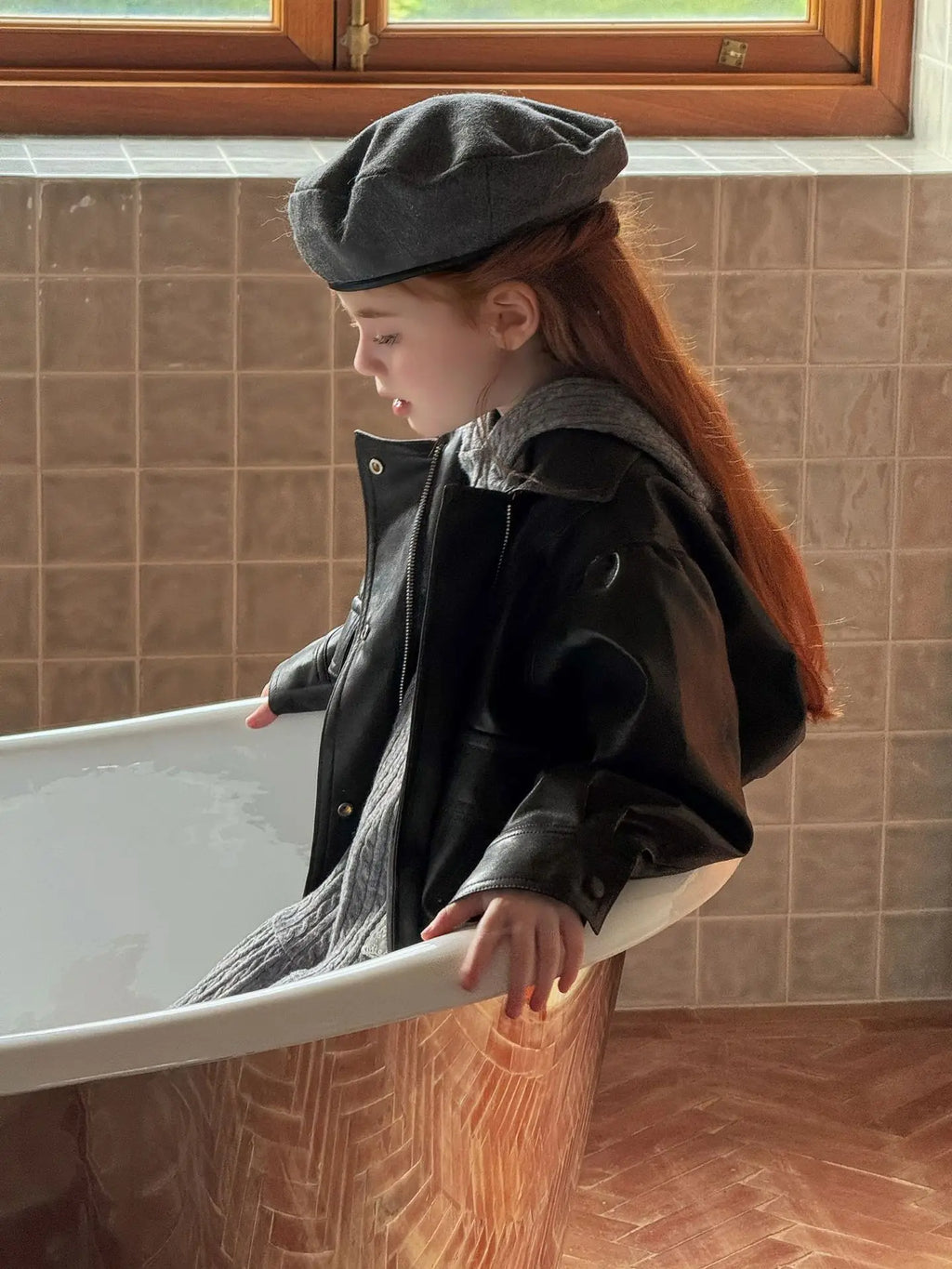 Children's Clothing 2026 Autumn New Girls' Knitted Casual Dress Children's Layered Inner Dress
