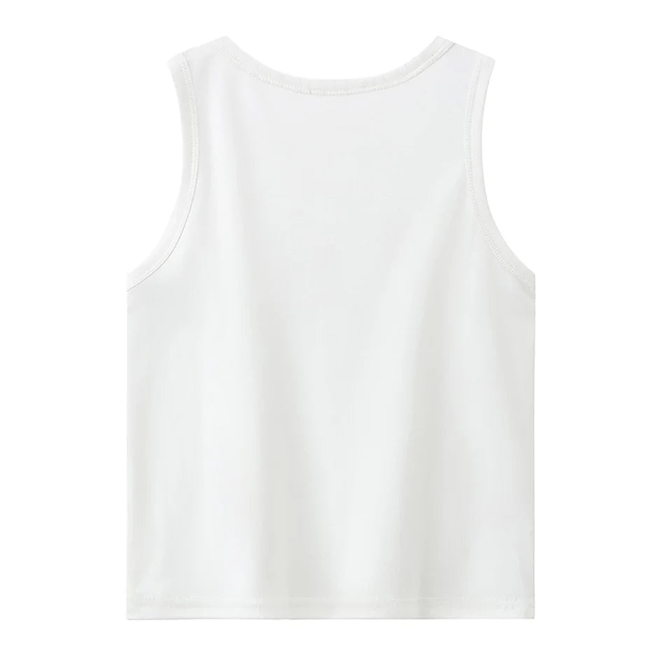 3-Pcs Children's Solid Color Classic Combination Vest Boy Casual Sports Bottoming Shirt Girl Soft And Comfortable Joker T-shirt