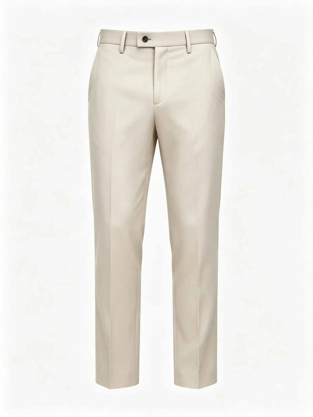 Mens Suit Pant British Style Business Formal Wear Clothing Simple Slim Fit Casual Office Trousers Straight Pantalones Hombre