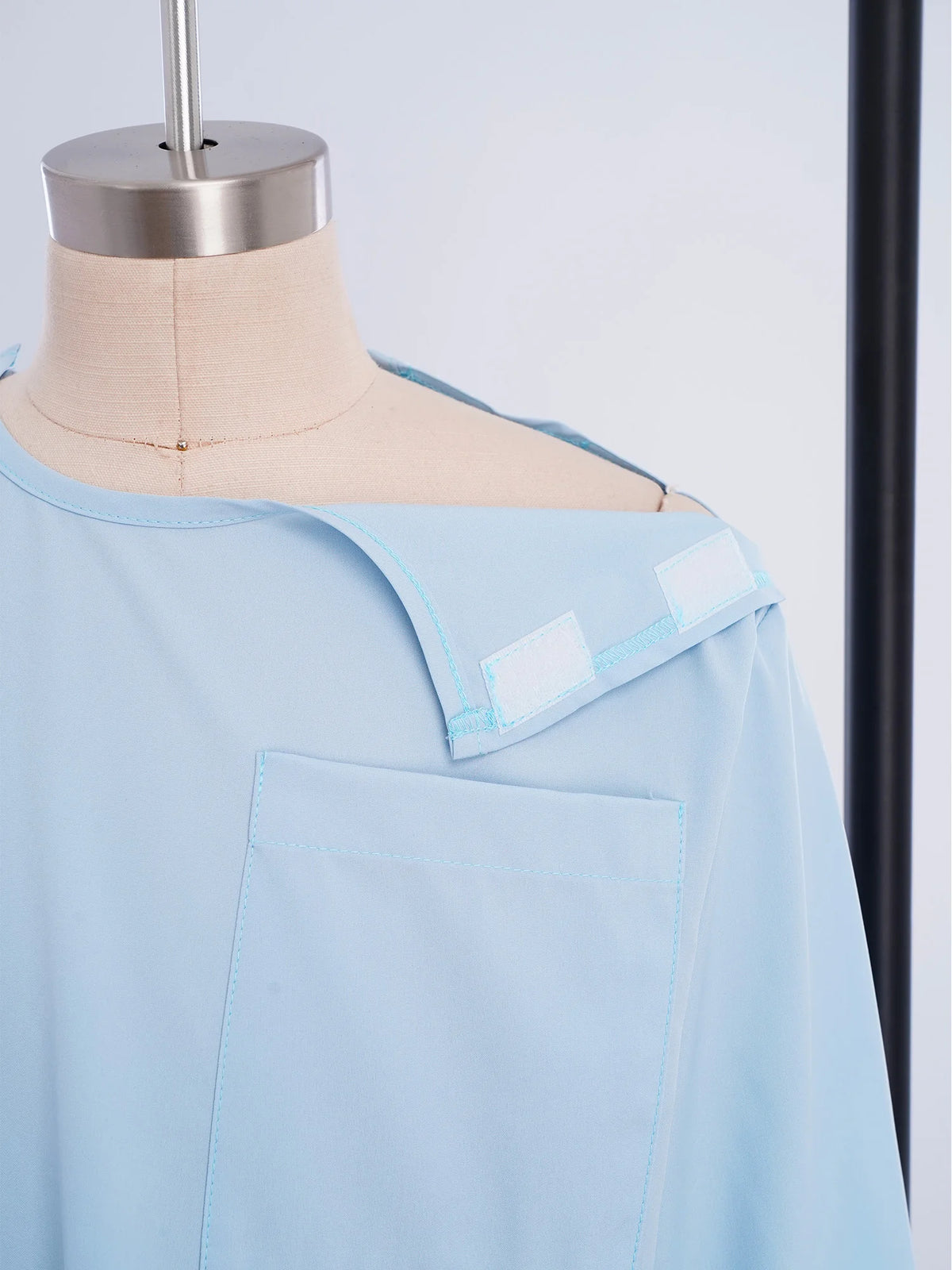 Children Pediatric Hospital Gown Long Sleeve Full Open Tear Away Adaptive Dress Special Needs Boys Girls Medical Patient Nursing