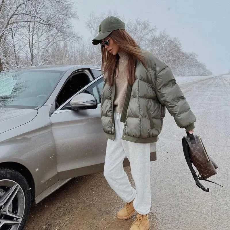 Women's Cotton Clothing Casual Double Breasted Fashionable and High-quality Autumn and Winter New Collection