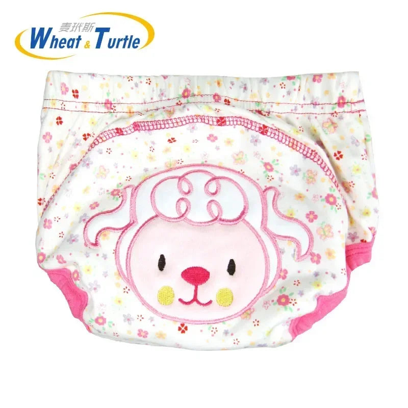 Mother Kids Baby Bare Cloth Diapers Unisex Reusable Washable Infants Children Cotton Training Panties Nappies