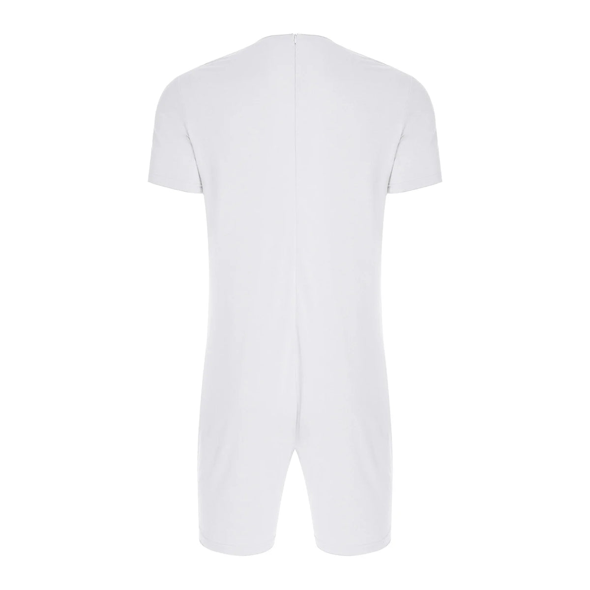 Men Women Elderly Alzheimer Autism Special Needs Adaptive Clothing Anti-Strip Back Zipper Bodysuit Homewear Sleepwear Daily Wear