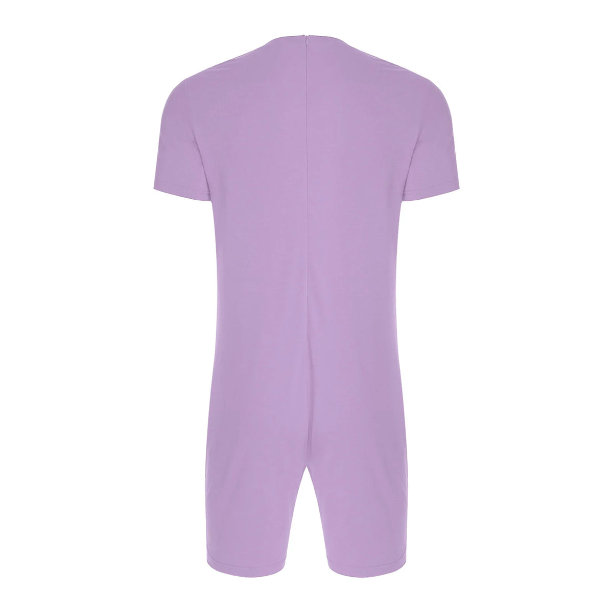 Men Women Elderly Alzheimer Autism Special Needs Adaptive Clothing Anti-Strip Back Zipper Bodysuit Homewear Sleepwear Daily Wear